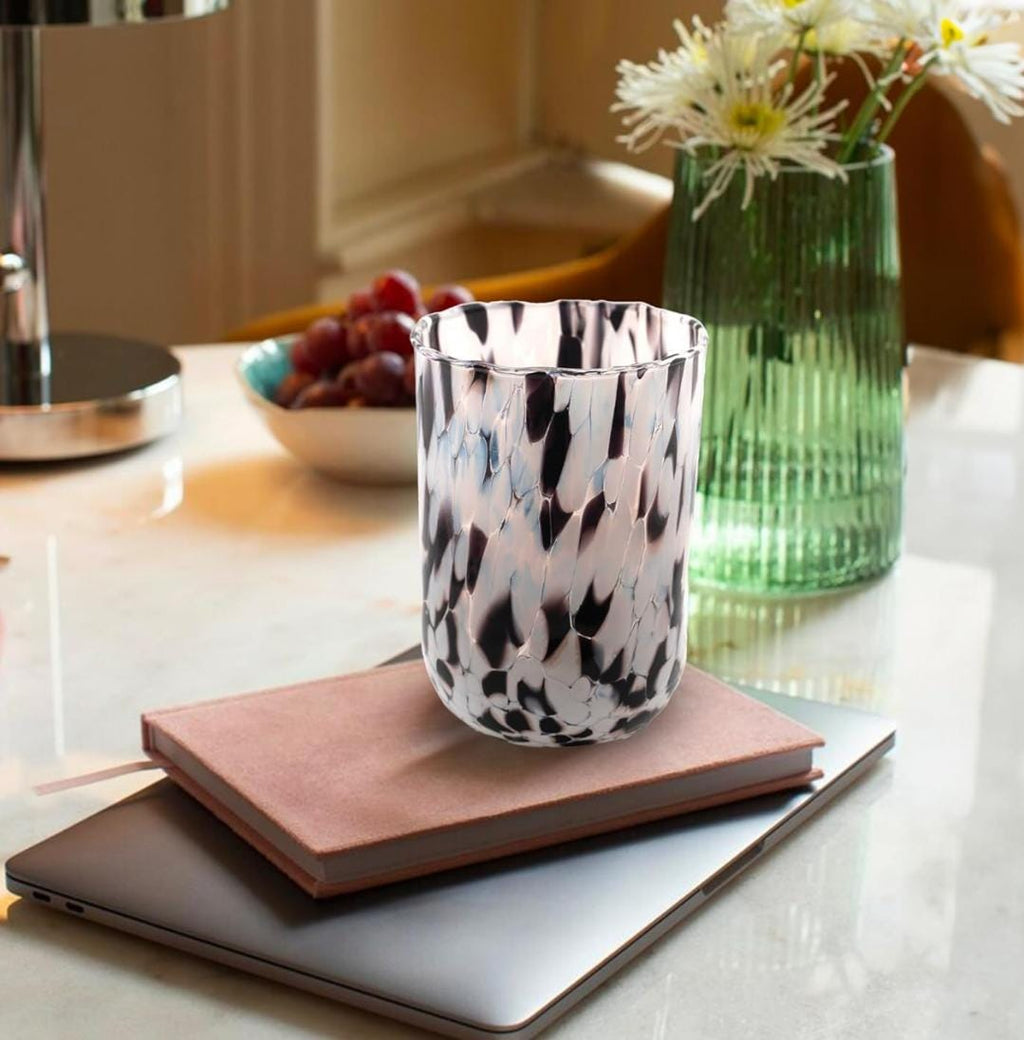 Murano Drinking Glass | Certified Murano Glass | Made in Italy | Water Glass | Collection Eleganza