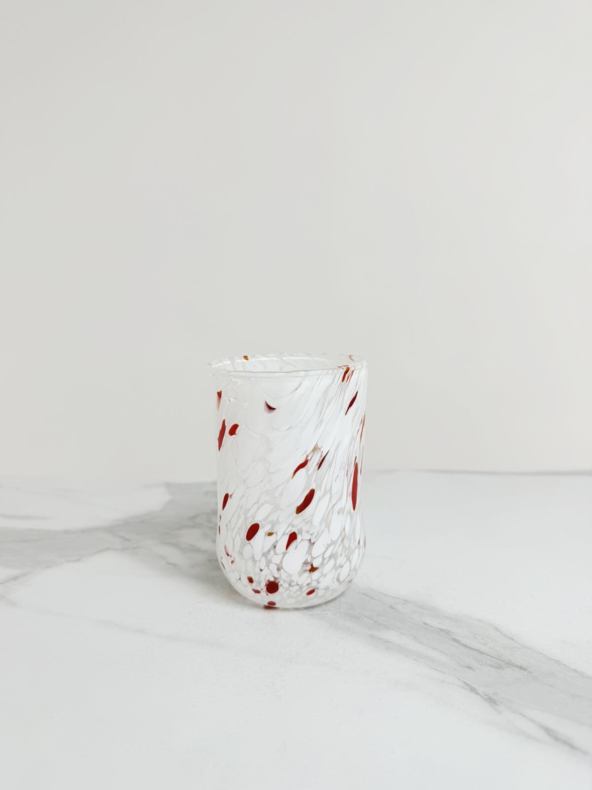 Murano Drinking Glass | Certified Murano Glass | Made in Italy | Water Glass | Collection Eleganza