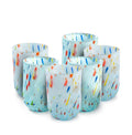 Murano Drinking Glass | Certified Murano Glass | Made in Italy | Water Glass | Collection Eleganza
