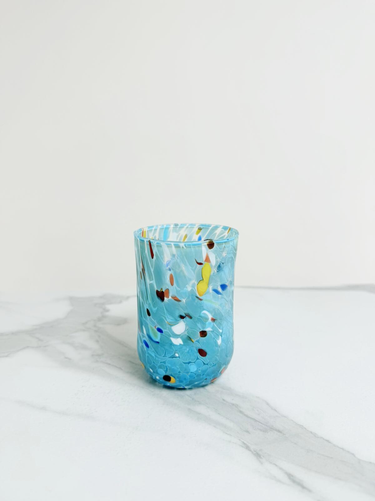 Murano Drinking Glass | Certified Murano Glass | Made in Italy | Water Glass | Collection Eleganza