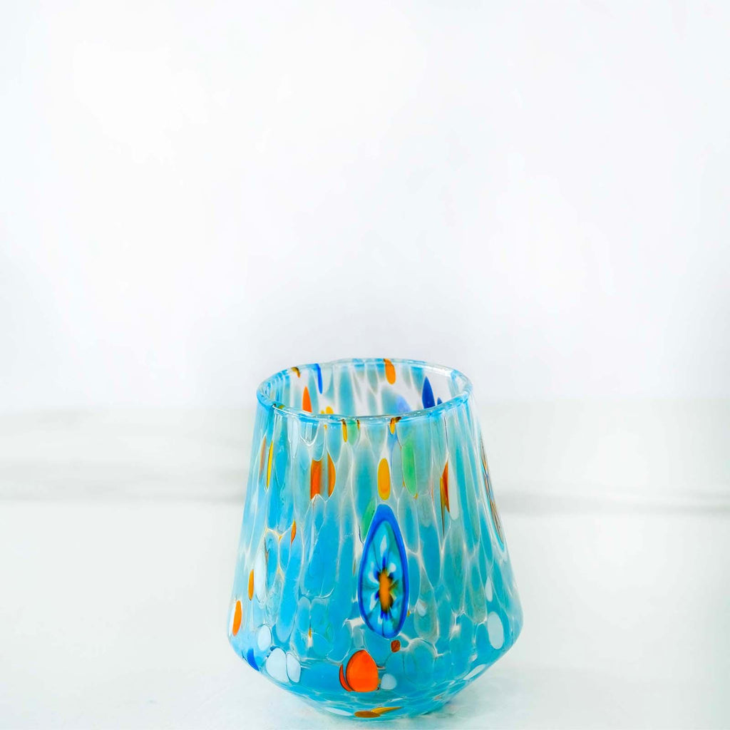 Murano Drinking Glass | Certified Murano Glass | Made in Italy | Water Glass | Collection B8