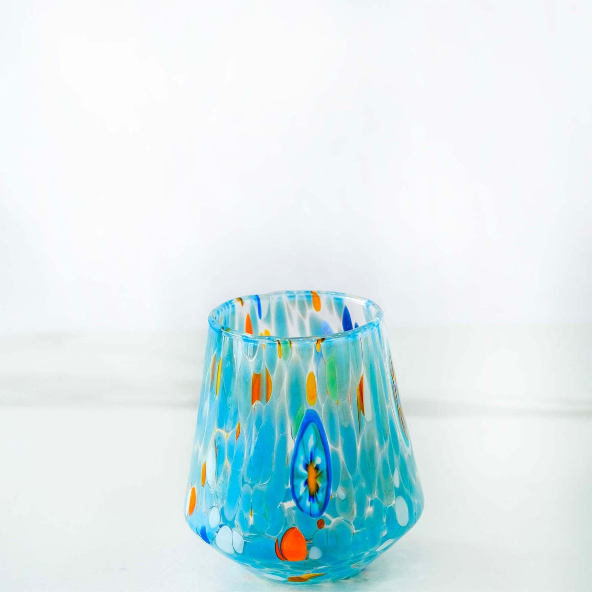 Murano Drinking Glass | Certified Murano Glass | Made in Italy | Water Glass | Collection B8