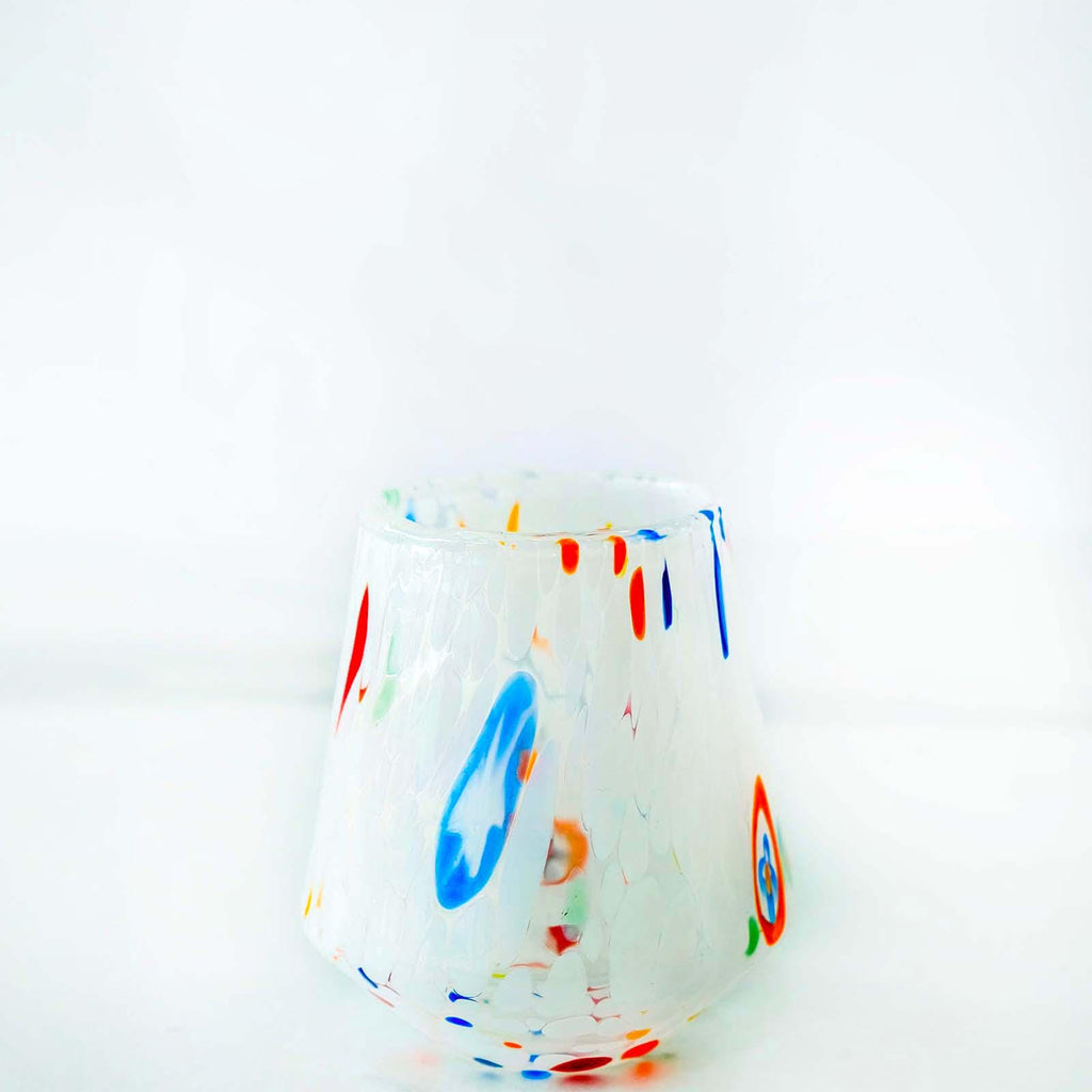 Murano Drinking Glass | Certified Murano Glass | Made in Italy | Water Glass | Collection B8