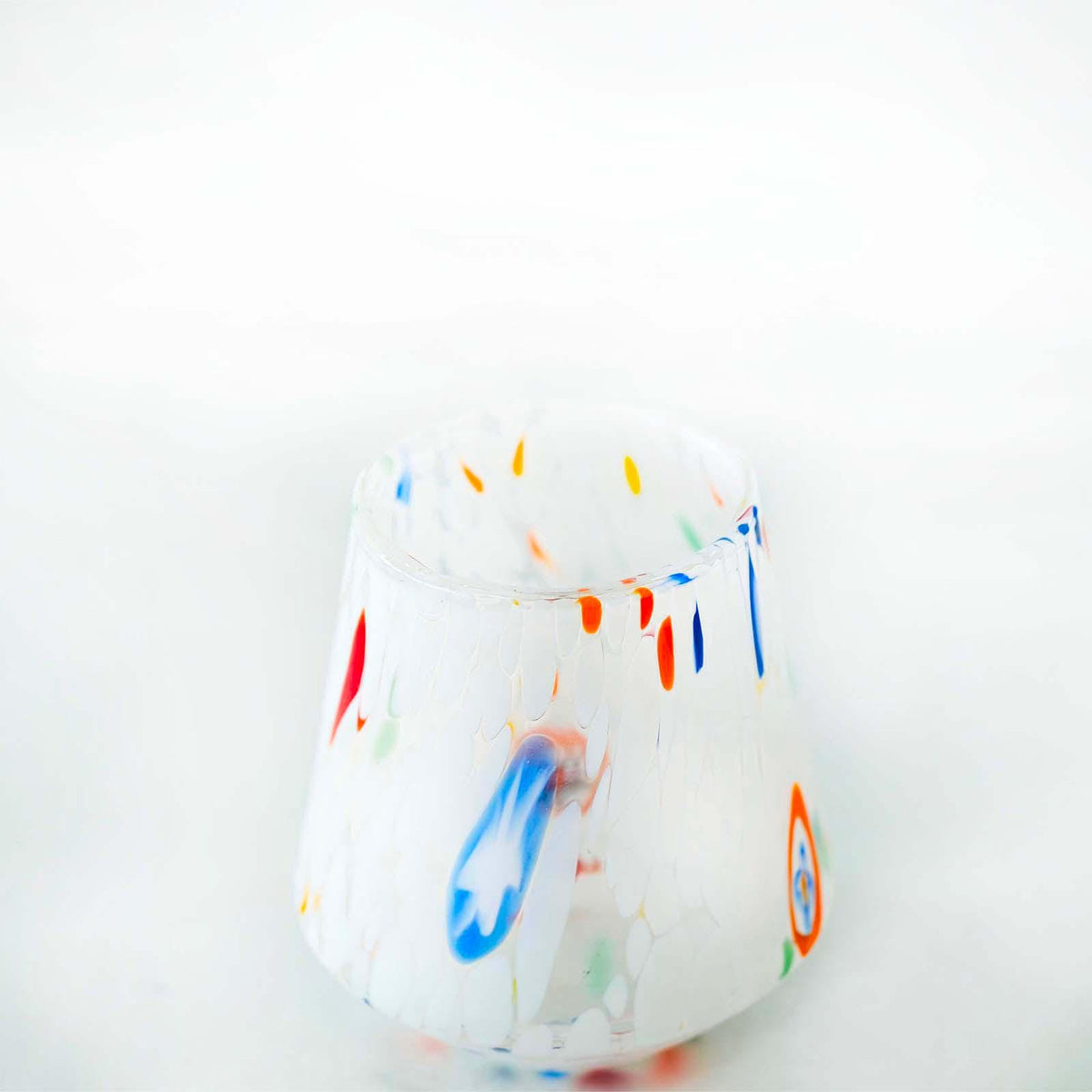 Murano Drinking Glass | Certified Murano Glass | Made in Italy | Water Glass | Collection B8