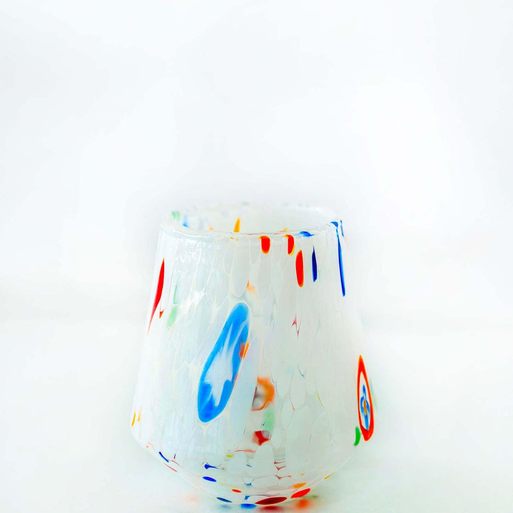 Murano Drinking Glass | Certified Murano Glass | Made in Italy | Water Glass | Collection B8