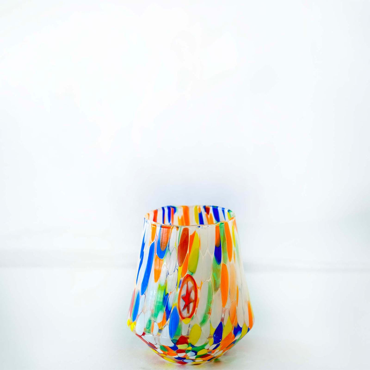 Murano Drinking Glass | Certified Murano Glass | Made in Italy | Water Glass | Collection B8