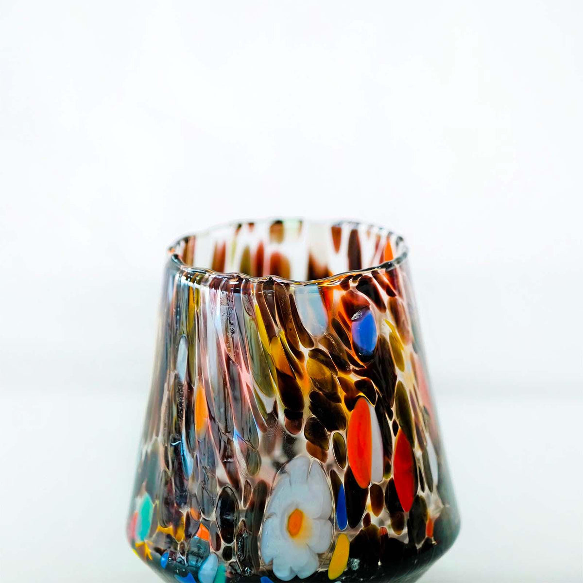 Murano Drinking Glass | Certified Murano Glass | Made in Italy | Water Glass | Collection B8