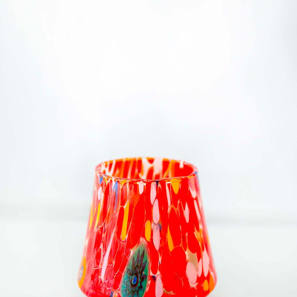 Murano Drinking Glass | Certified Murano Glass | Made in Italy | Water Glass | Collection B8