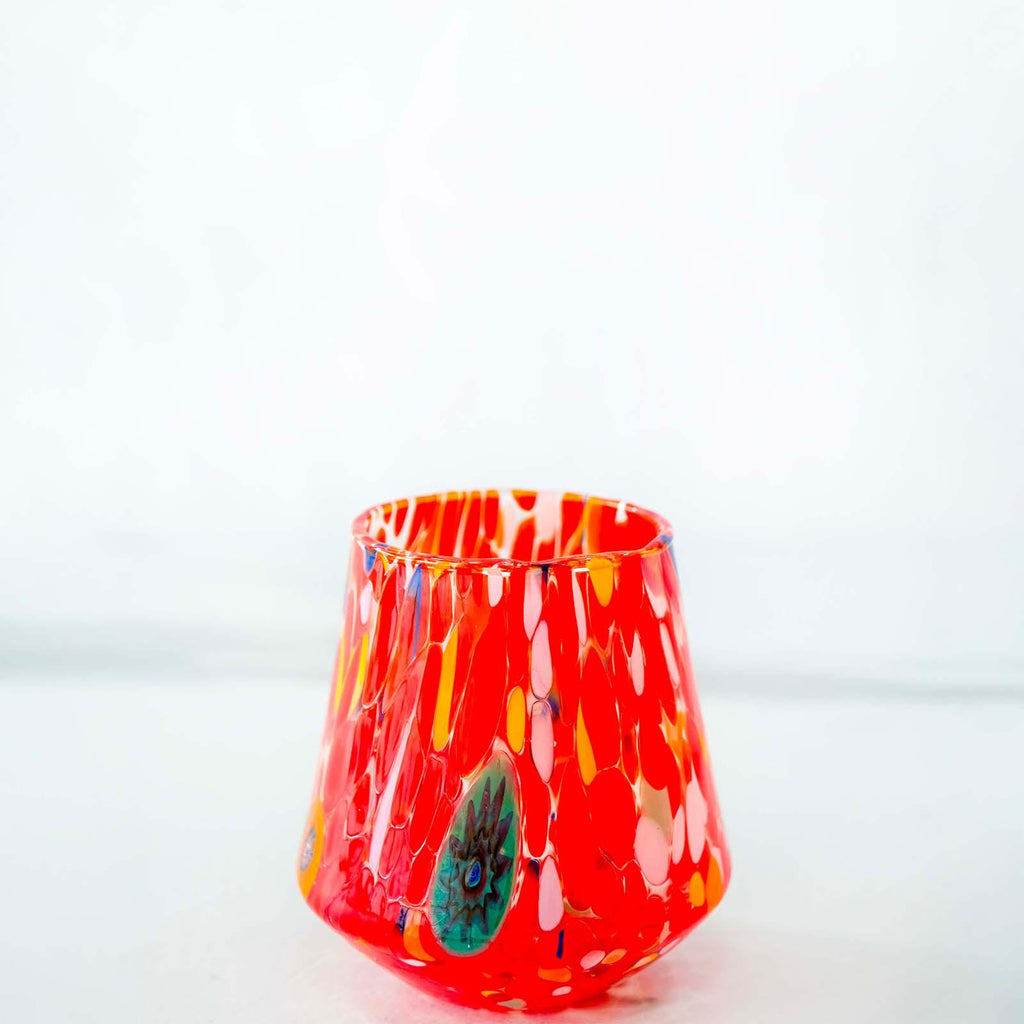 Murano Drinking Glass | Certified Murano Glass | Made in Italy | Water Glass | Collection B8