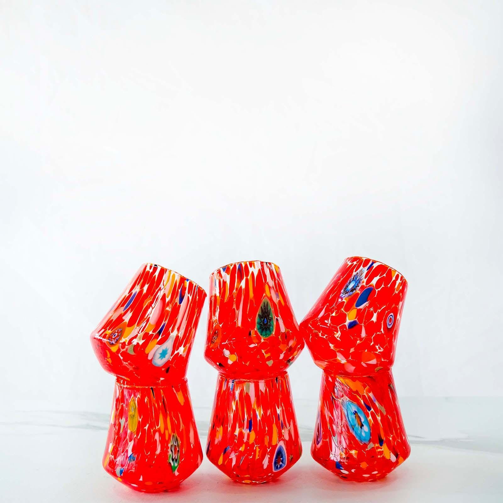 Murano Drinking Glass | Certified Murano Glass | Made in Italy | Water Glass | Collection B8