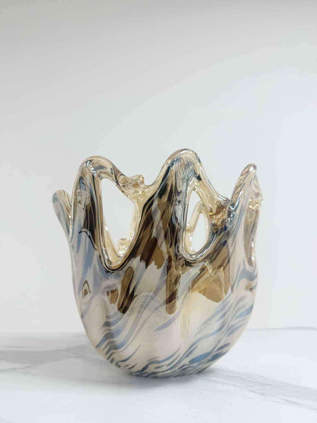 Murano Glass Centerpiece | Certified Murano Glass | Made in Italy | Table Decoration | Collection Polipo