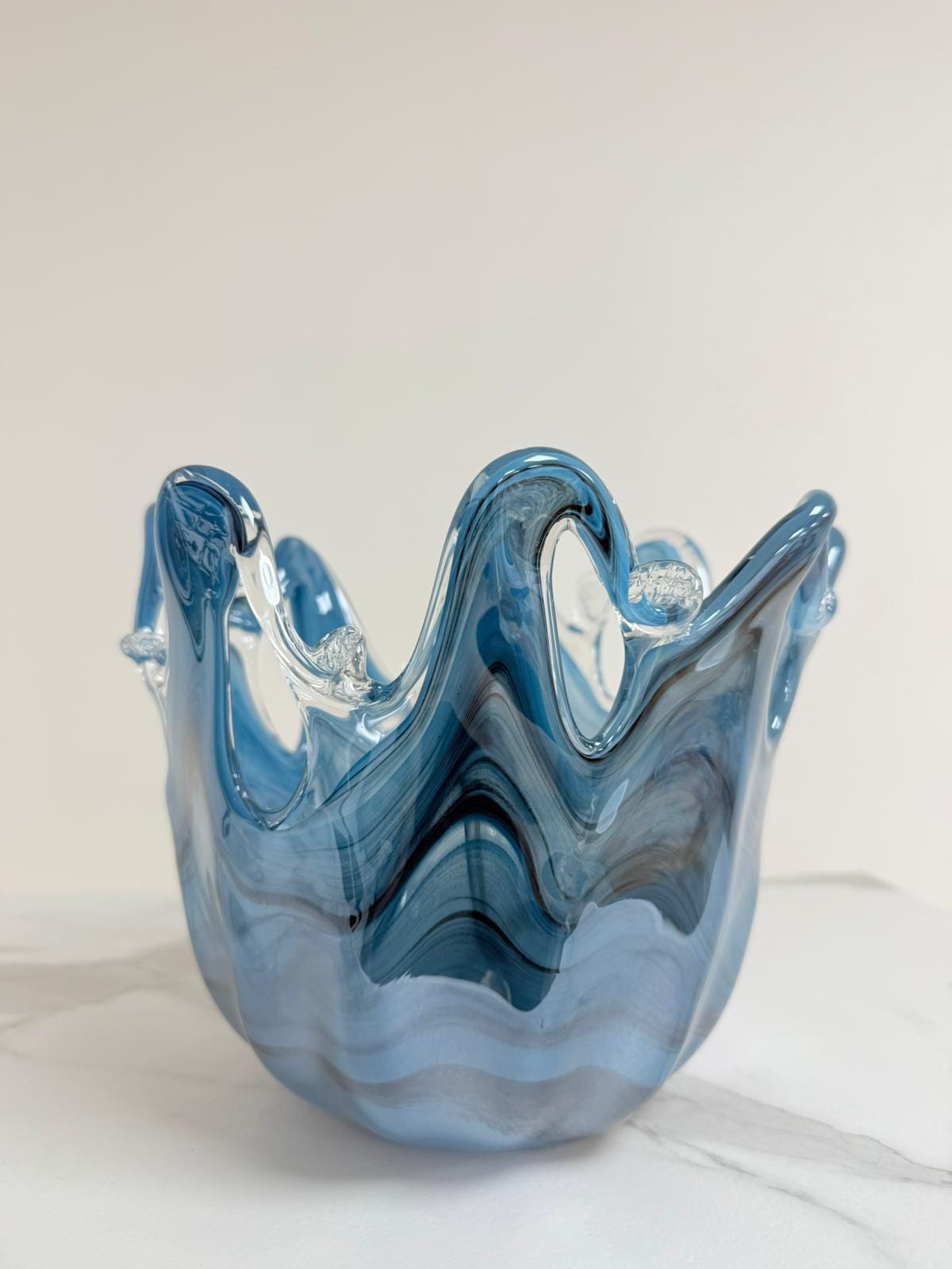 Murano Glass Centerpiece | Certified Murano Glass | Made in Italy | Table Decoration | Collection Polipo