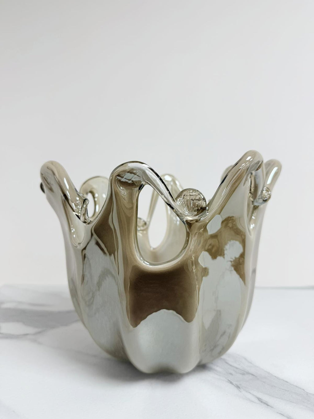 Murano Glass Centerpiece | Certified Murano Glass | Made in Italy | Table Decoration | Collection Polipo