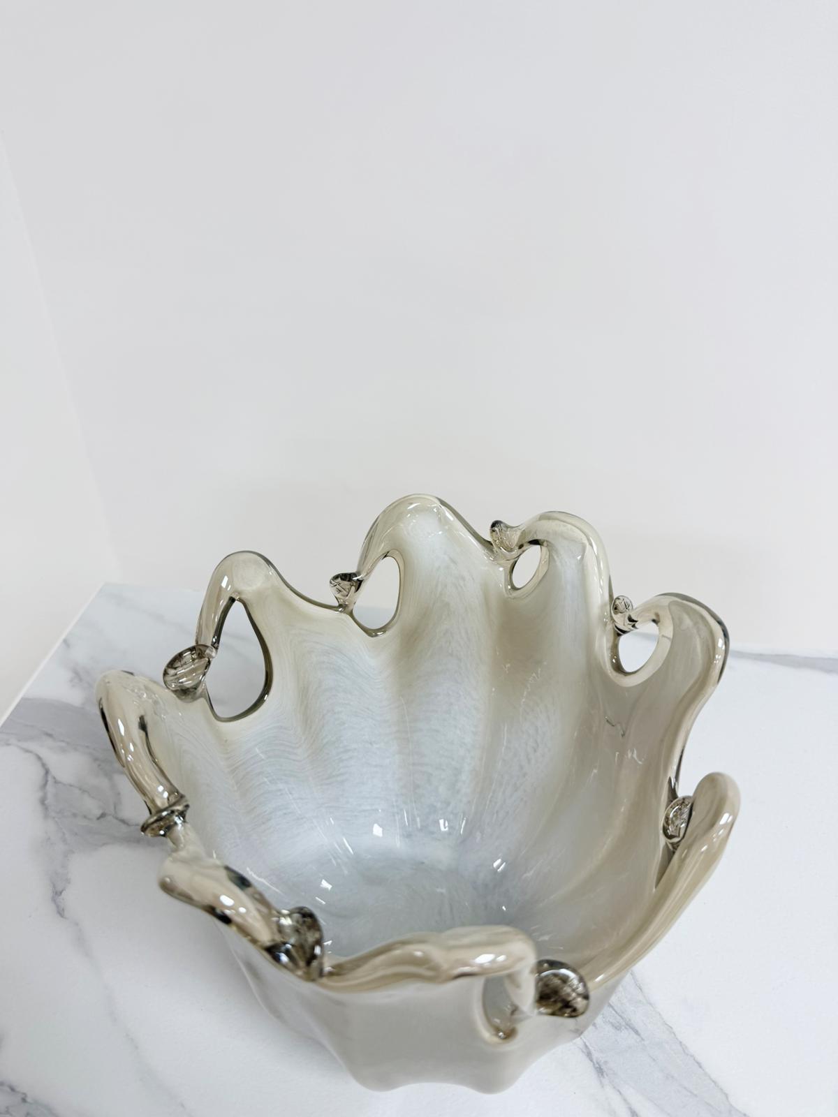 Murano Glass Centerpiece | Certified Murano Glass | Made in Italy | Table Decoration | Collection Polipo