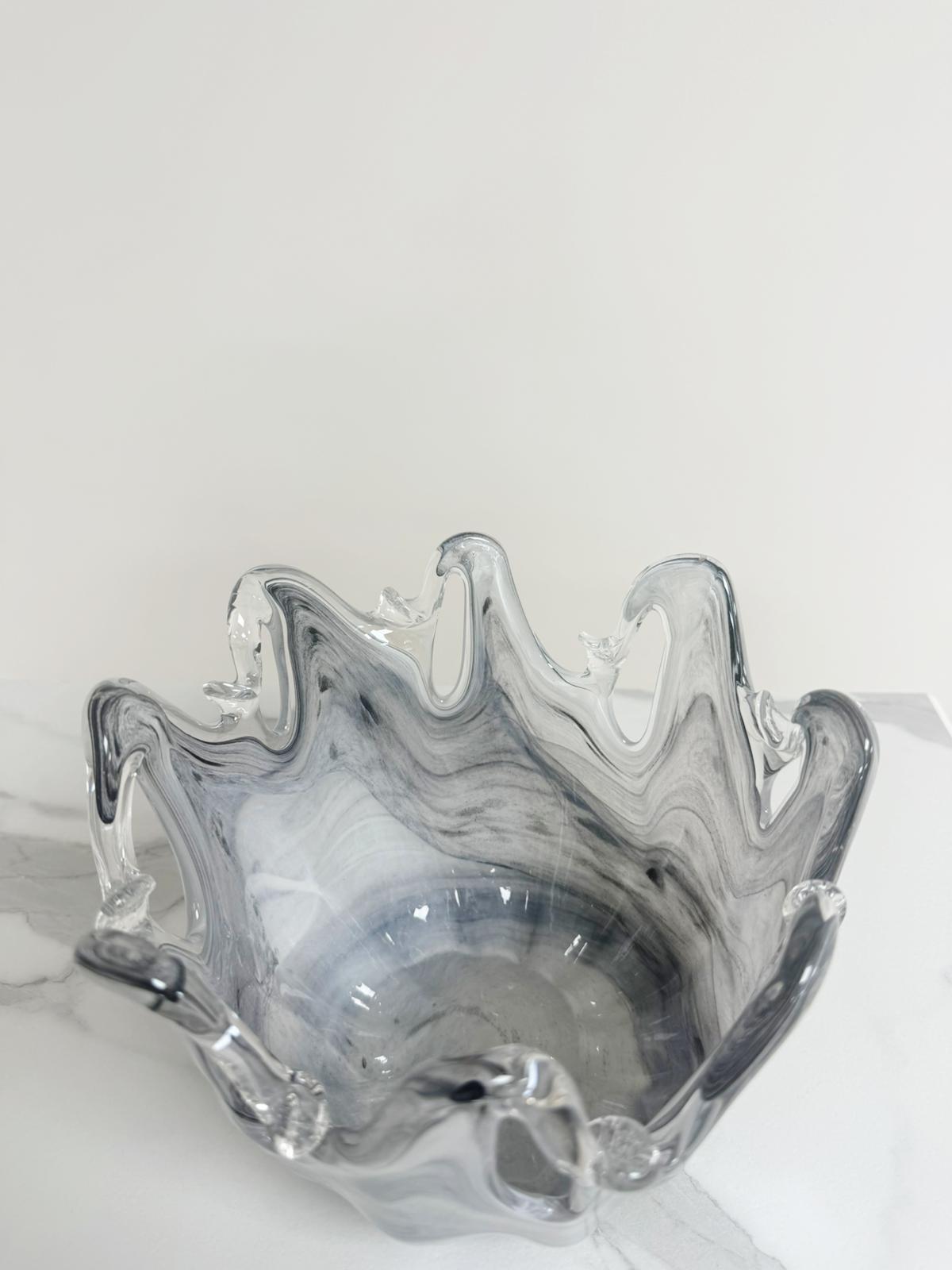 Murano Glass Centerpiece | Certified Murano Glass | Made in Italy | Table Decoration | Collection Polipo