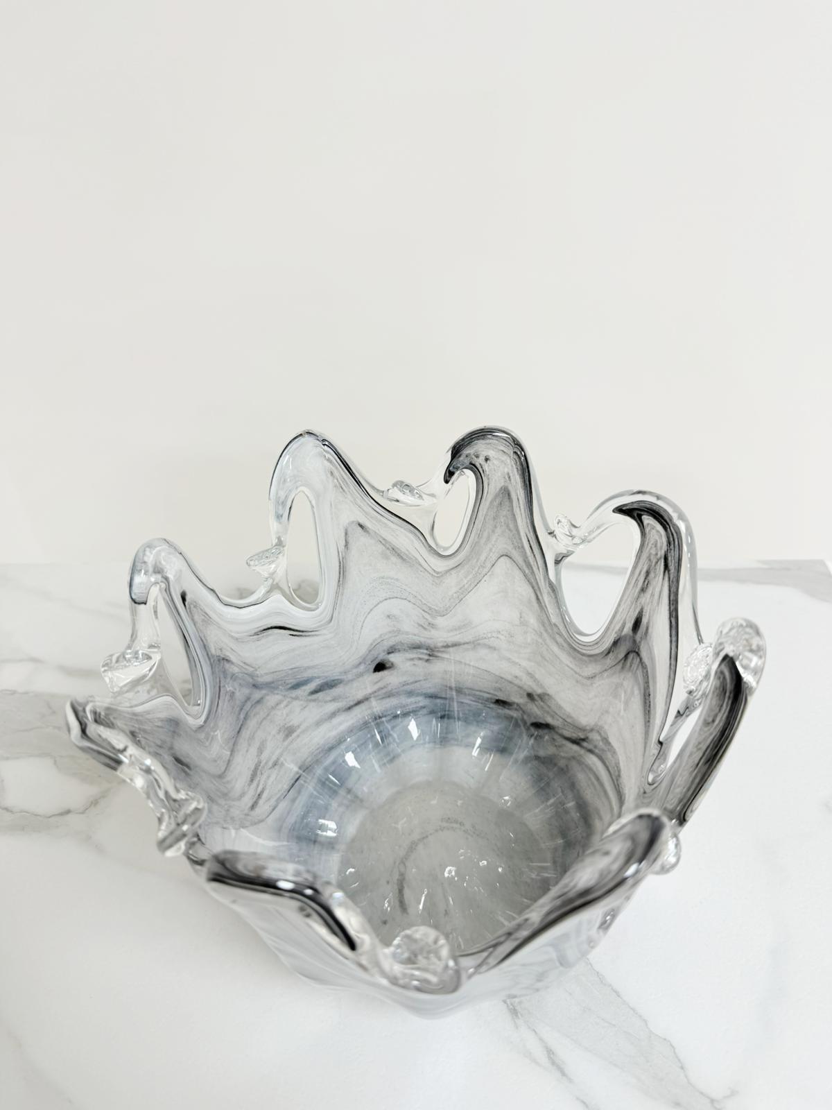 Murano Glass Centerpiece | Certified Murano Glass | Made in Italy | Table Decoration | Collection Polipo