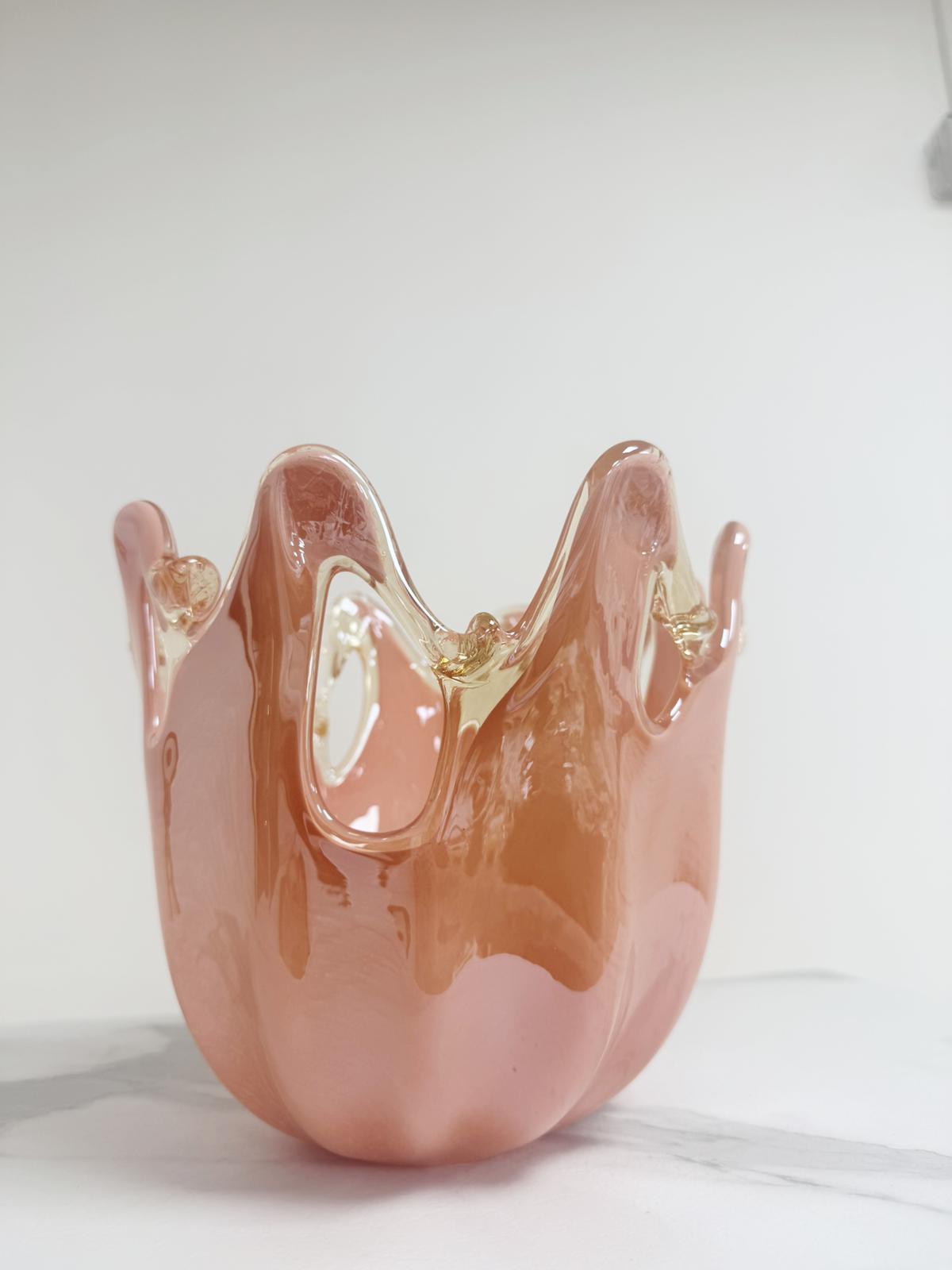 Murano Glass Centerpiece | Certified Murano Glass | Made in Italy | Table Decoration | Collection Polipo