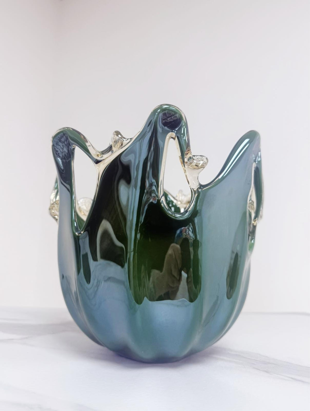 Murano Glass Centerpiece | Certified Murano Glass | Made in Italy | Table Decoration | Collection Polipo