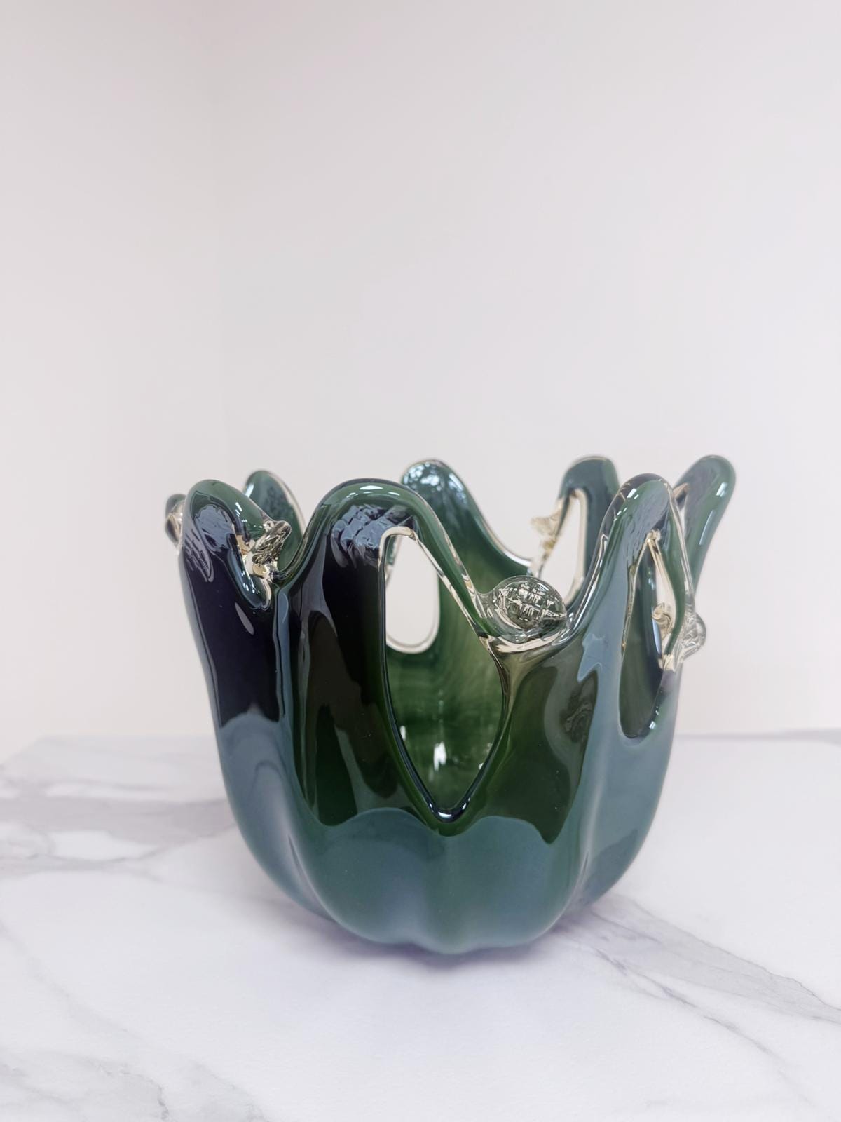 Murano Glass Centerpiece | Certified Murano Glass | Made in Italy | Table Decoration | Collection Polipo
