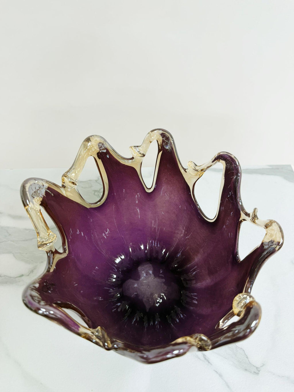 Murano Glass Centerpiece | Certified Murano Glass | Made in Italy | Table Decoration | Collection Polipo