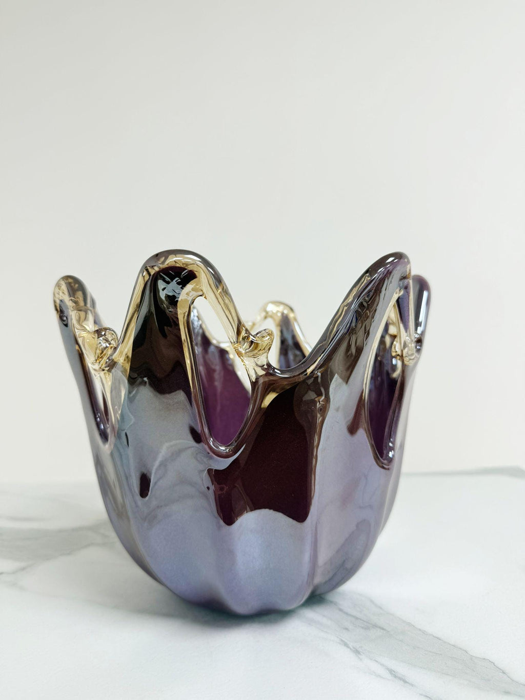 Murano Glass Centerpiece | Certified Murano Glass | Made in Italy | Table Decoration | Collection Polipo