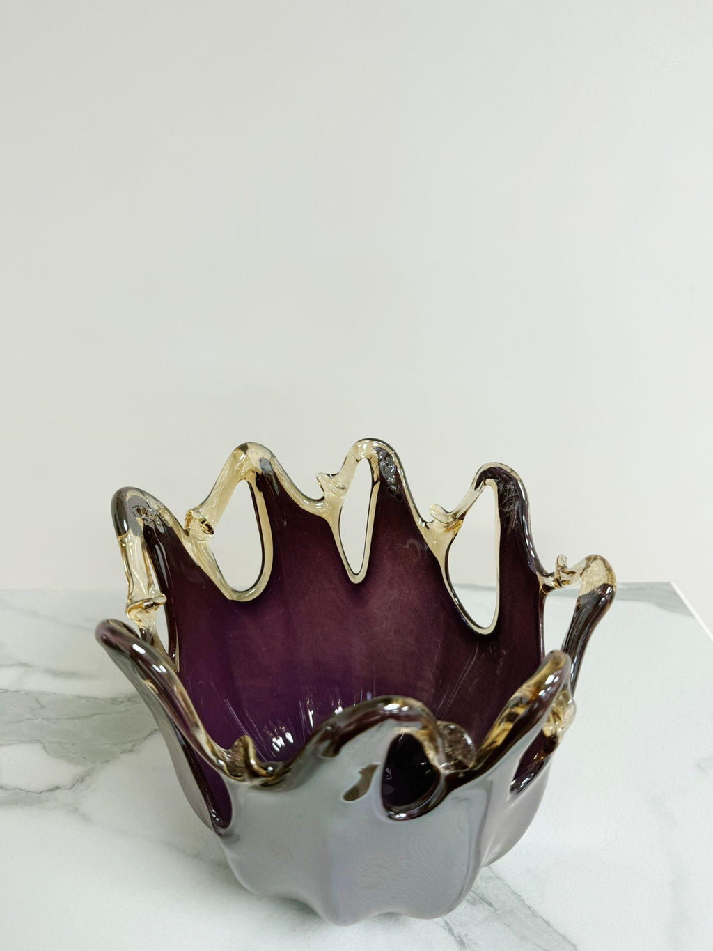 Murano Glass Centerpiece | Certified Murano Glass | Made in Italy | Table Decoration | Collection Polipo