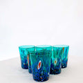 Murano Drinking Glass | Certified Murano Glass | Made in Italy | Water Glass | Collection Smeraldo B2