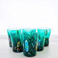 Murano Drinking Glass | Certified Murano Glass | Made in Italy | Water Glass | Collection Smeraldo B2