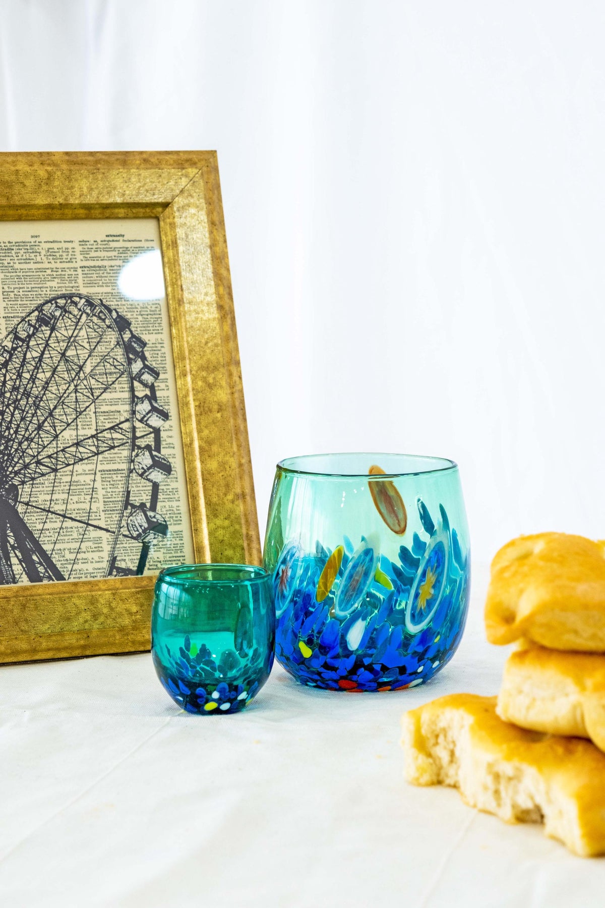 Murano Shot Glass | Certified Murano Glass | Made in Italy | Italian Liqueur Glass | Collection Smeraldo B12