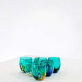 Murano Shot Glass | Certified Murano Glass | Made in Italy | Italian Liqueur Glass | Collection Smeraldo B12