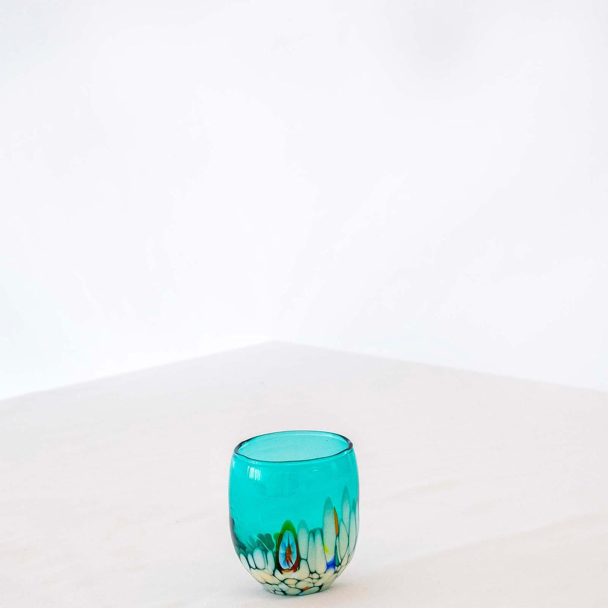 Murano Shot Glass | Certified Murano Glass | Made in Italy | Italian Liqueur Glass | Collection Smeraldo B12