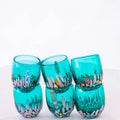 Murano Shot Glass | Certified Murano Glass | Made in Italy | Italian Liqueur Glass | Collection Smeraldo B12