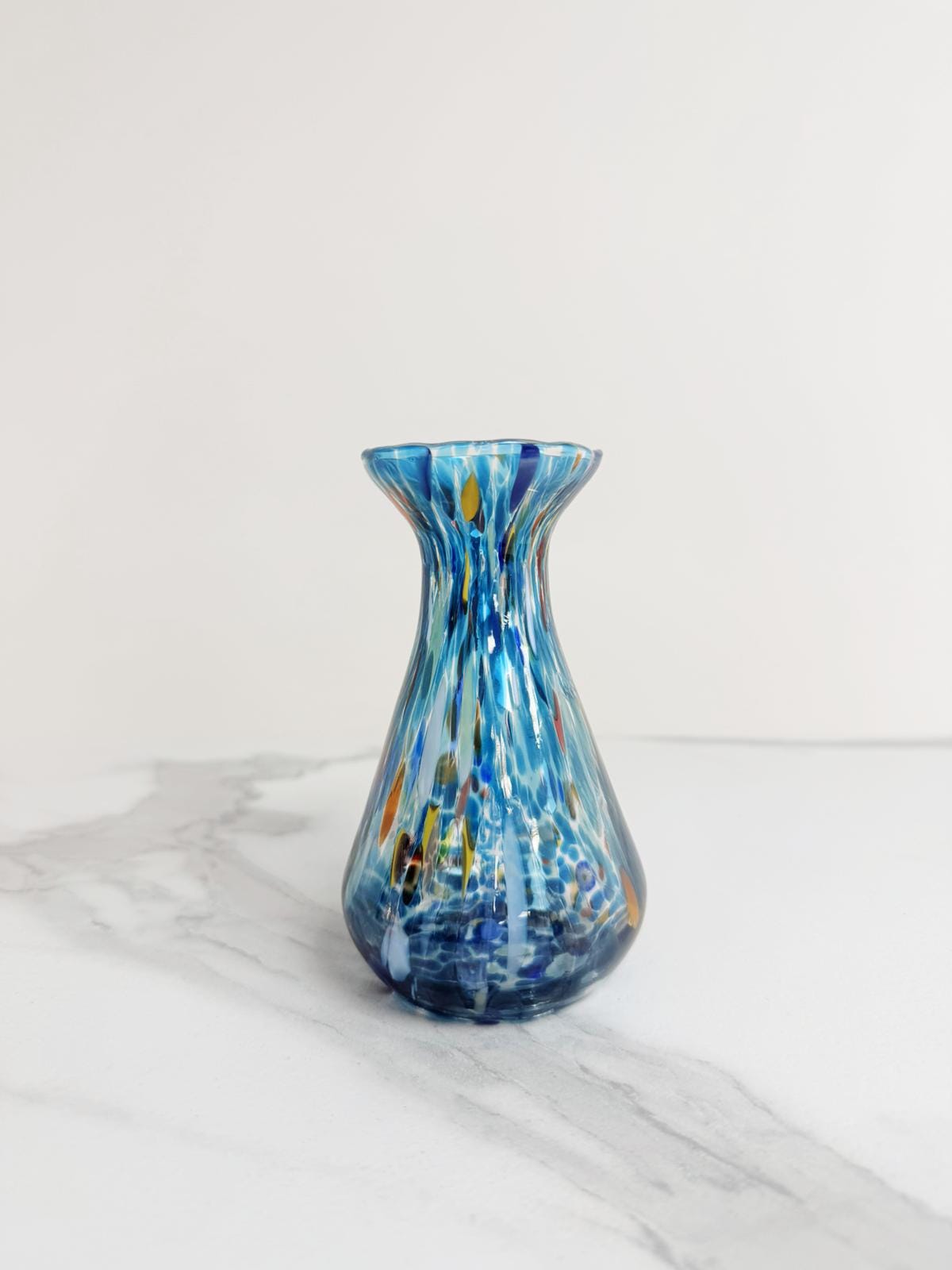 Murano Glass Vase | Certified Murano Glass | Made in Italy | Decorative Vase | Collection Begonia