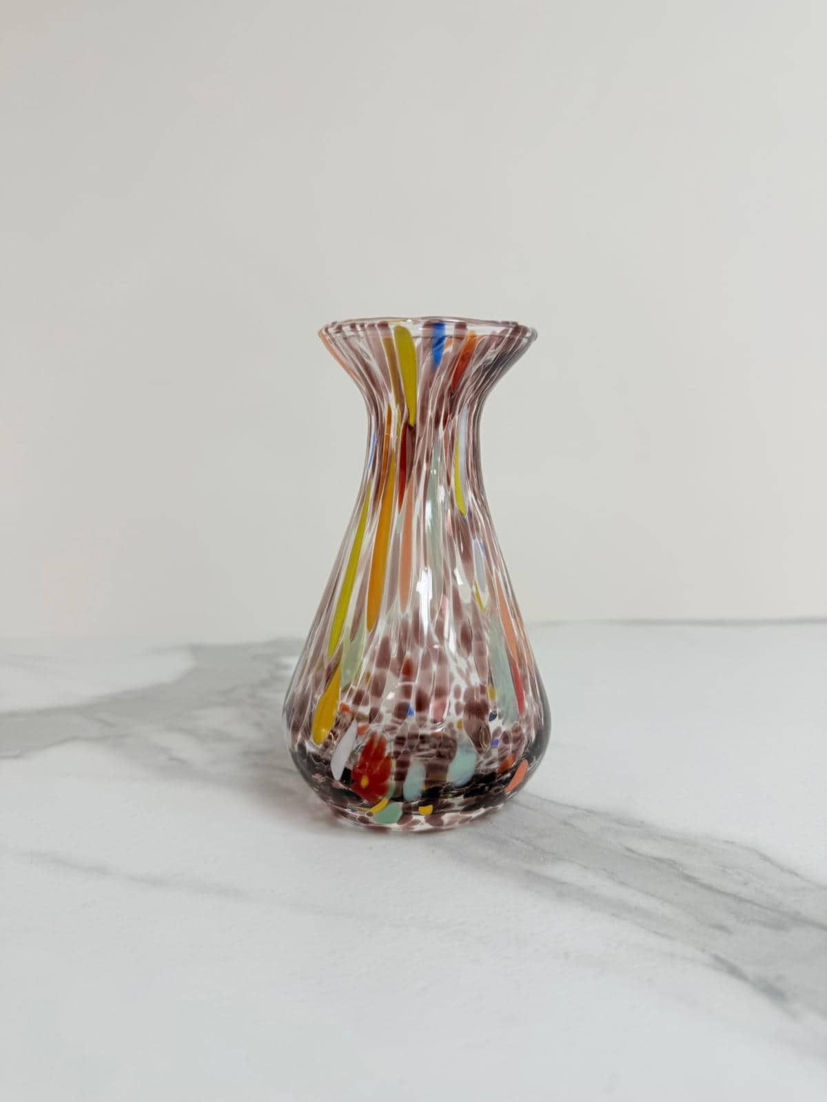 Murano Glass Vase | Certified Murano Glass | Made in Italy | Decorative Vase | Collection Begonia