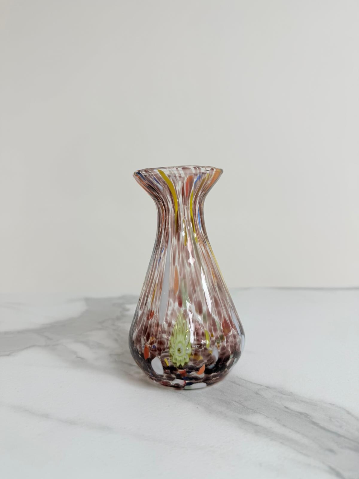 Murano Glass Vase | Certified Murano Glass | Made in Italy | Decorative Vase | Collection Begonia