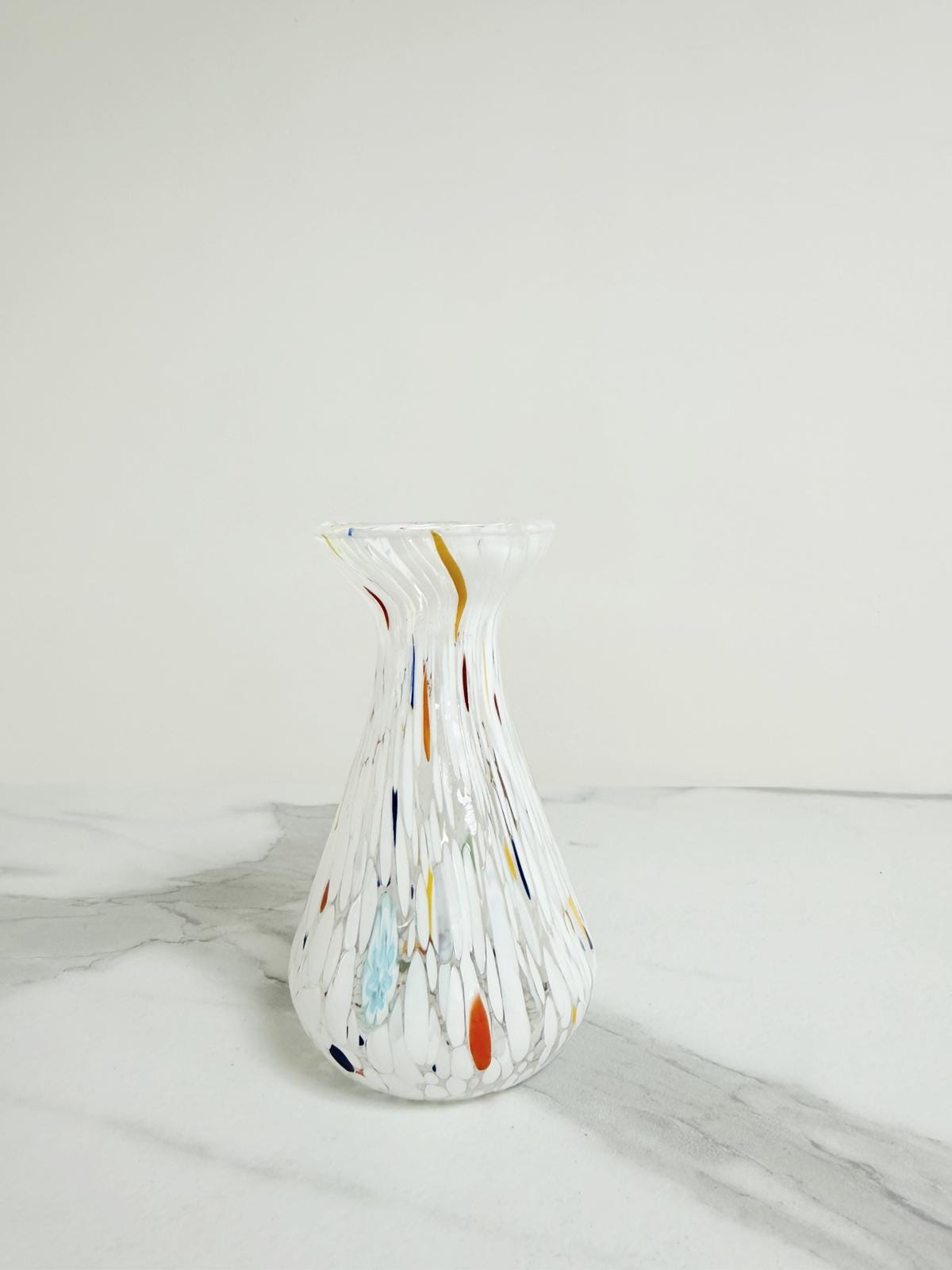 Murano Glass Vase | Certified Murano Glass | Made in Italy | Decorative Vase | Collection Begonia