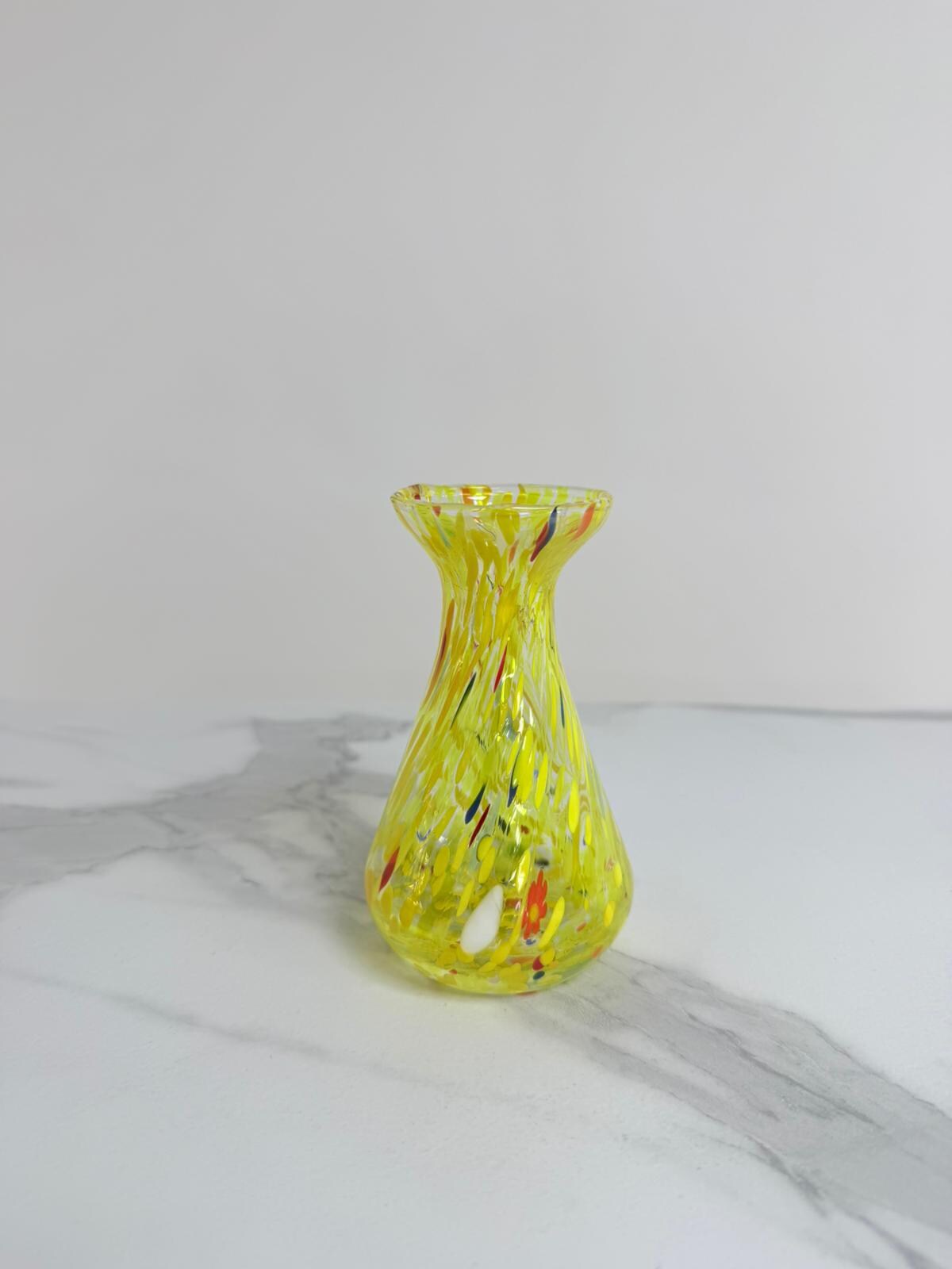 Murano Glass Vase | Certified Murano Glass | Made in Italy | Decorative Vase | Collection Begonia