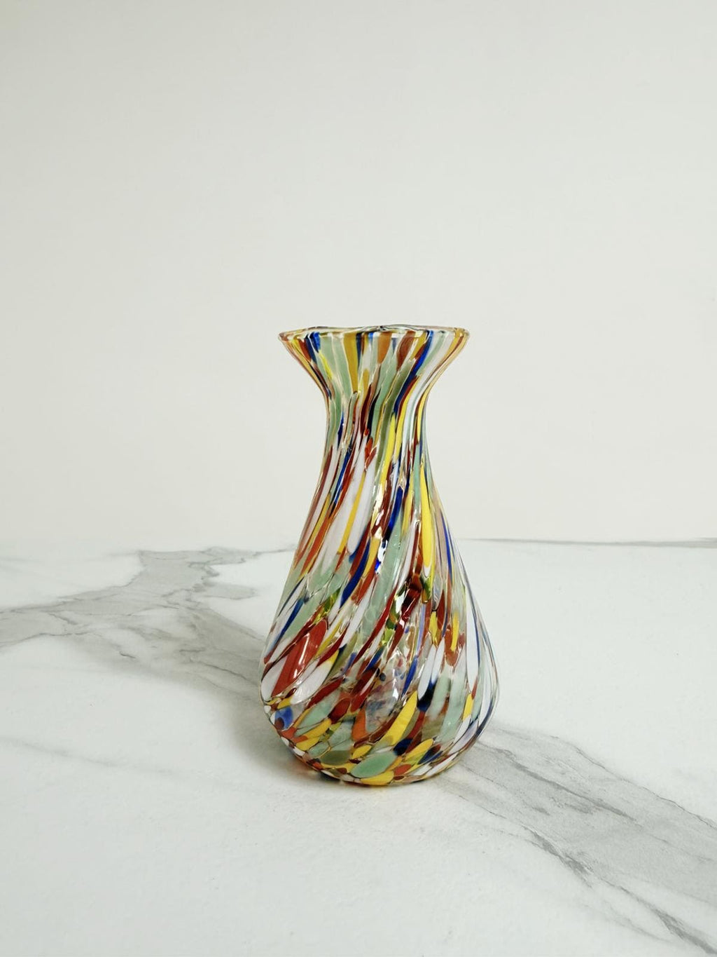 Murano Glass Vase | Certified Murano Glass | Made in Italy | Decorative Vase | Collection Begonia