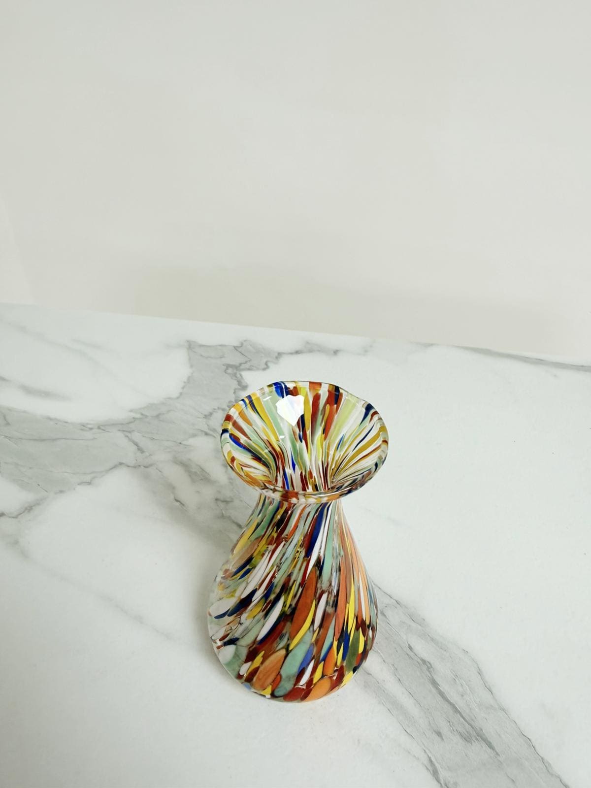 Murano Glass Vase | Certified Murano Glass | Made in Italy | Decorative Vase | Collection Begonia