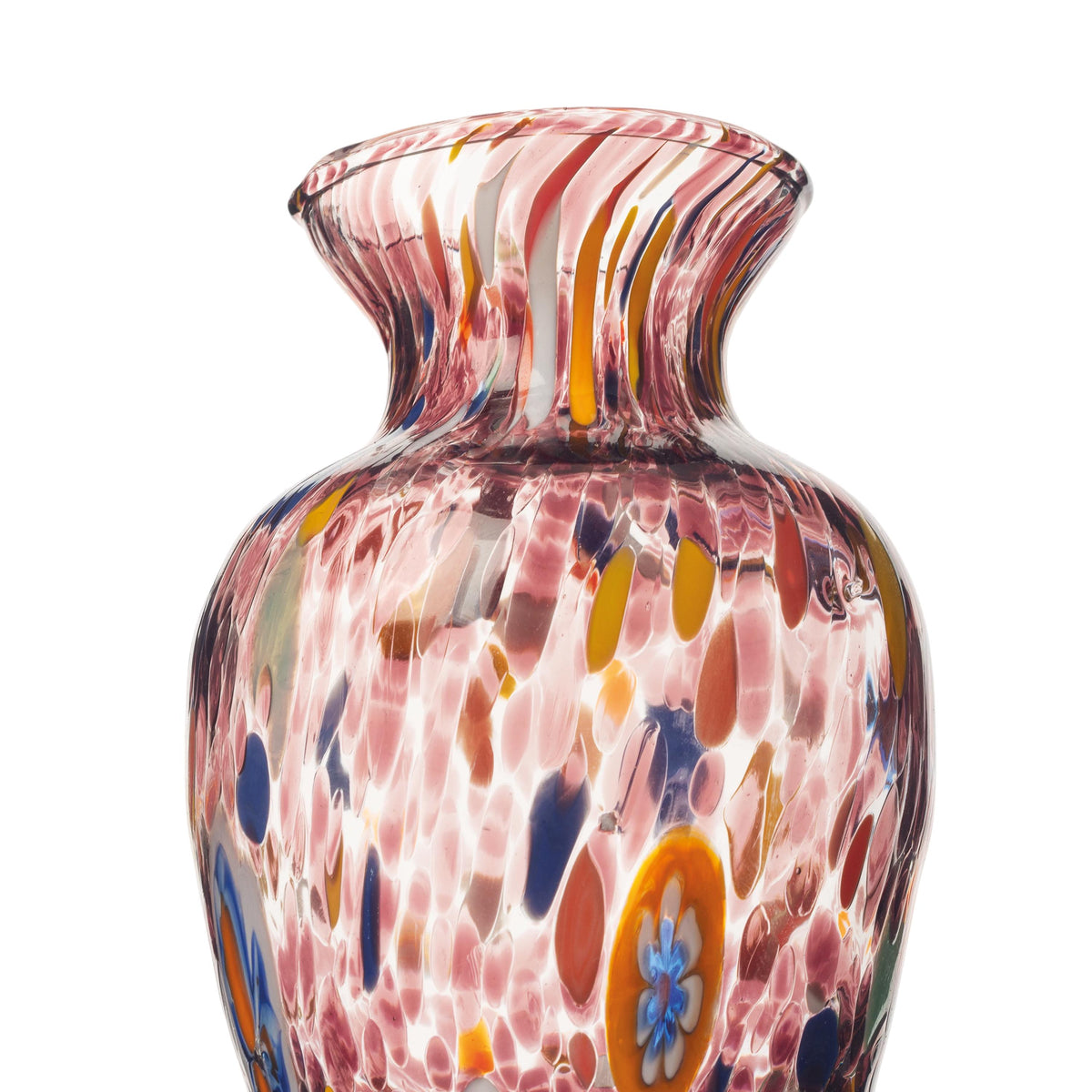 Murano Glass Vase | Certified Murano Glass | Made in Italy | Decorative Vase | Collection Gardenia