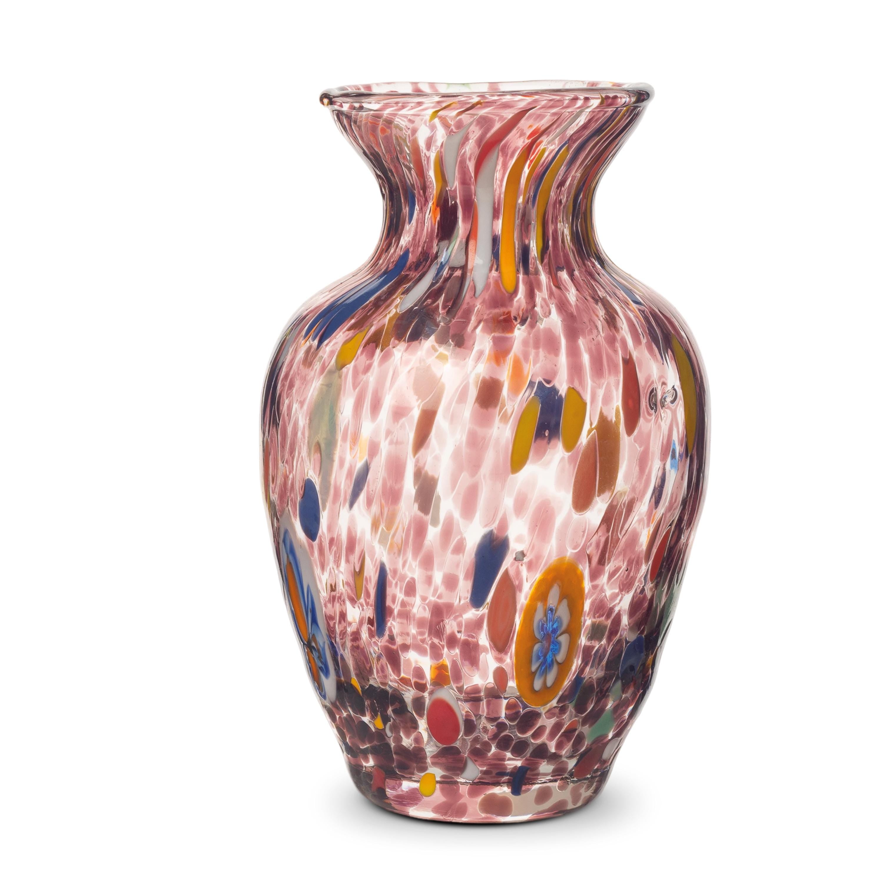 Murano Glass Vase | Certified Murano Glass | Made in Italy | Decorative Vase | Collection Gardenia