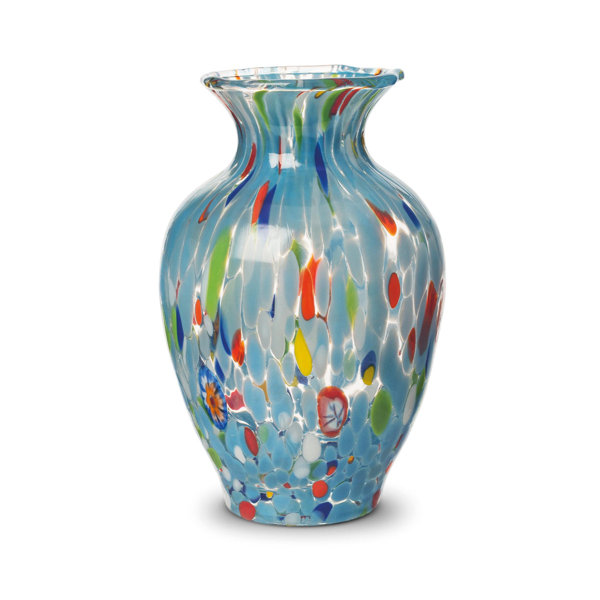 Murano Glass Vase | Certified Murano Glass | Made in Italy | Decorative Vase | Collection Gardenia