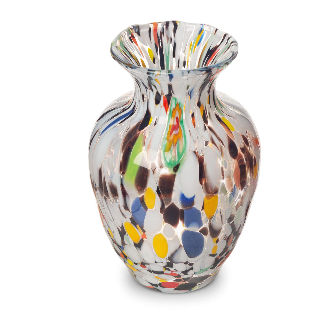 Murano Glass Vase | Certified Murano Glass | Made in Italy | Decorative Vase | Collection Gardenia