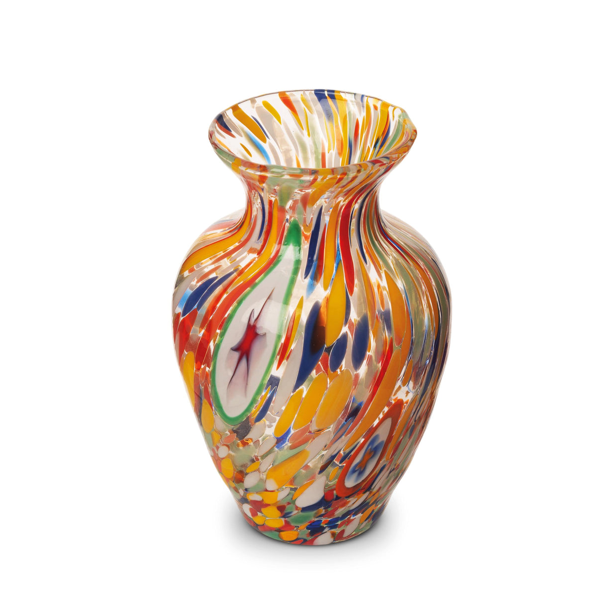 Murano Glass Vase | Certified Murano Glass | Made in Italy | Decorative Vase | Collection Gardenia