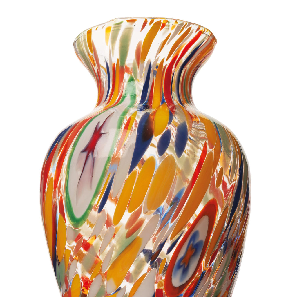 Murano Glass Vase | Certified Murano Glass | Made in Italy | Decorative Vase | Collection Gardenia