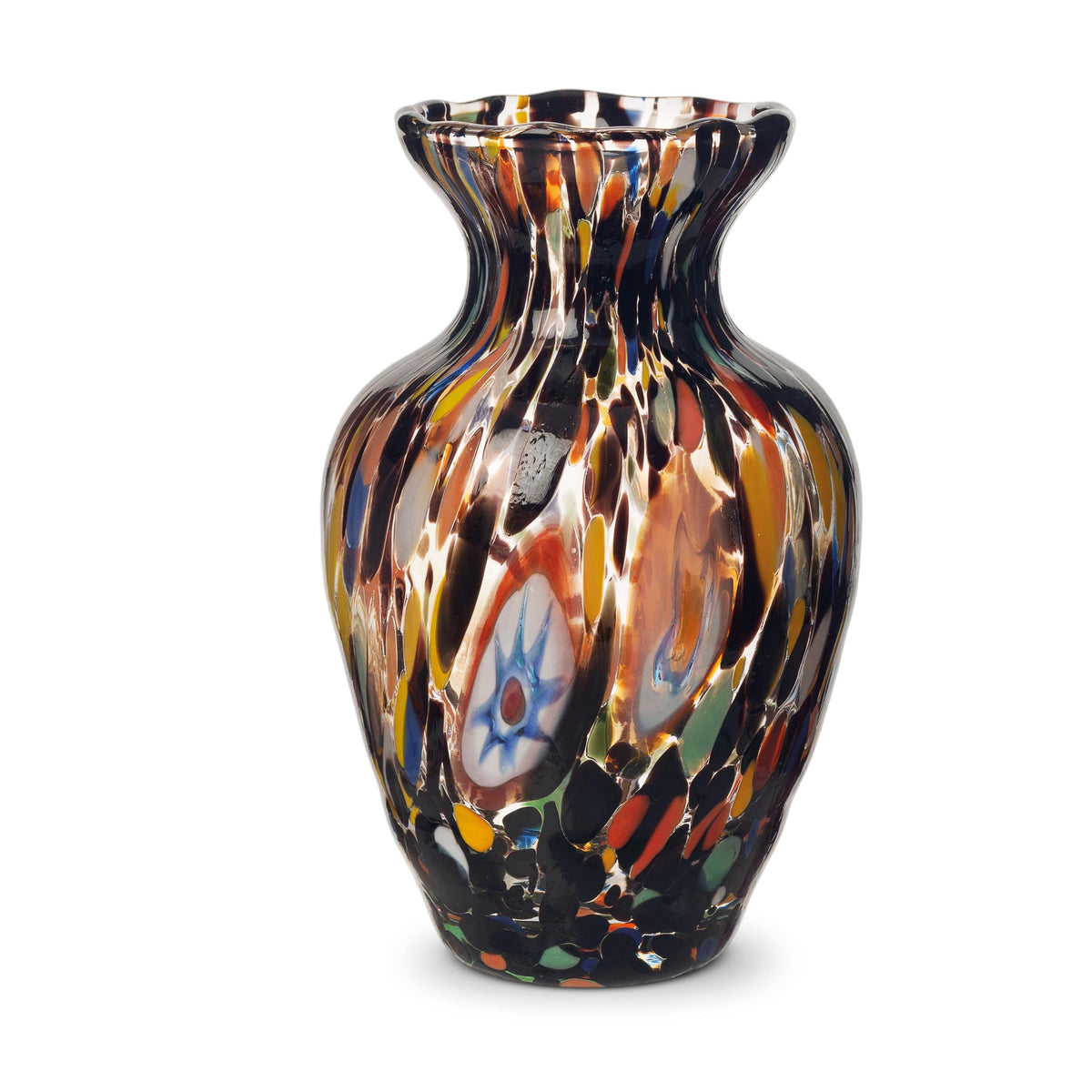 Murano Glass Vase | Certified Murano Glass | Made in Italy | Decorative Vase | Collection Gardenia