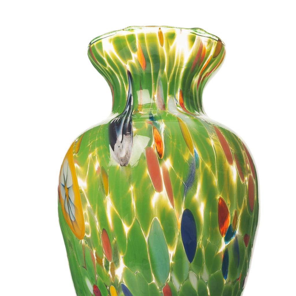 Murano Glass Vase | Certified Murano Glass | Made in Italy | Decorative Vase | Collection Gardenia