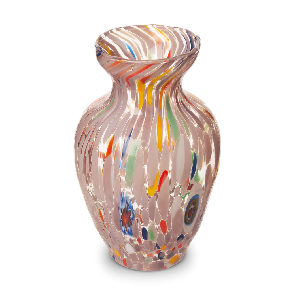 Murano Glass Vase | Certified Murano Glass | Made in Italy | Decorative Vase | Collection Gardenia