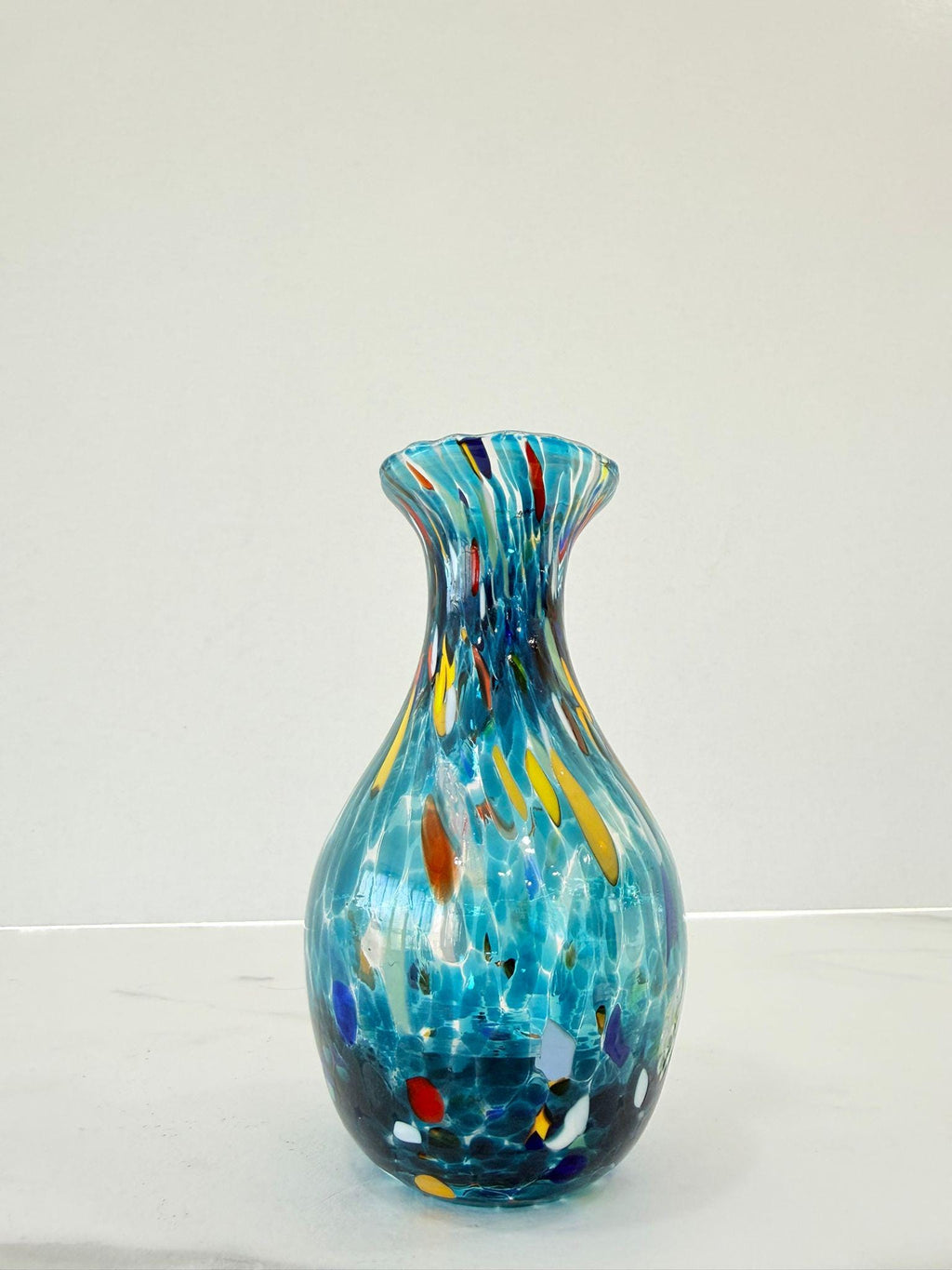 Murano Glass Vase | Certified Murano Glass | Made in Italy | Decorative Vase | Collection Poenia