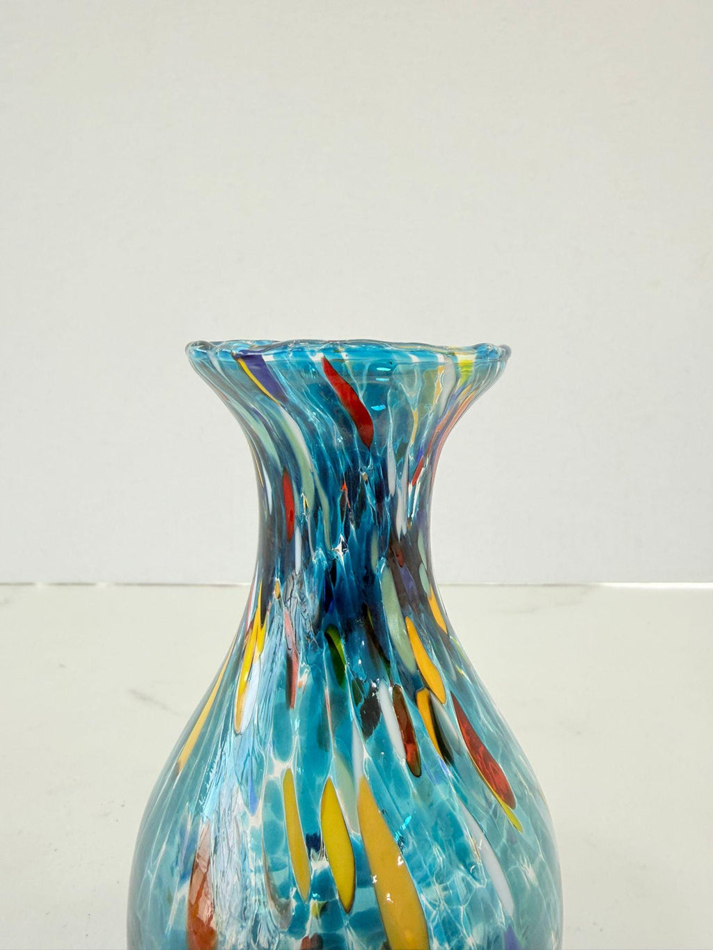 Murano Glass Vase | Certified Murano Glass | Made in Italy | Decorative Vase | Collection Poenia